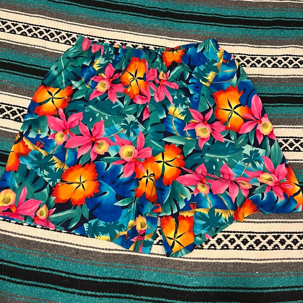 Vintage 90’s Colorful Floral Shorts